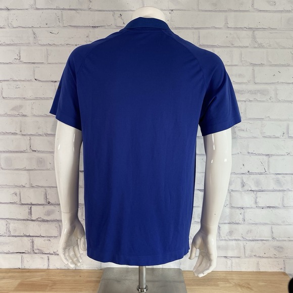 Fabletics Shirt Men's Size Large The Training Day Polo Short Sleeve‎ Logo NWT - Picture 7 of 13